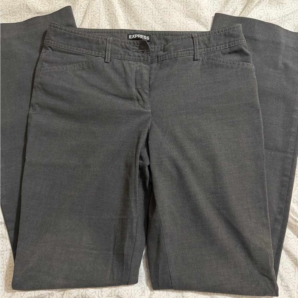 Express Charcoal Editor Pants